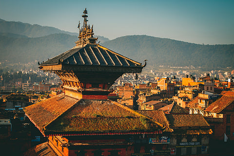 An old monastery in Bhaktapur