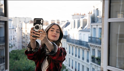 A still from "Emily in Paris"