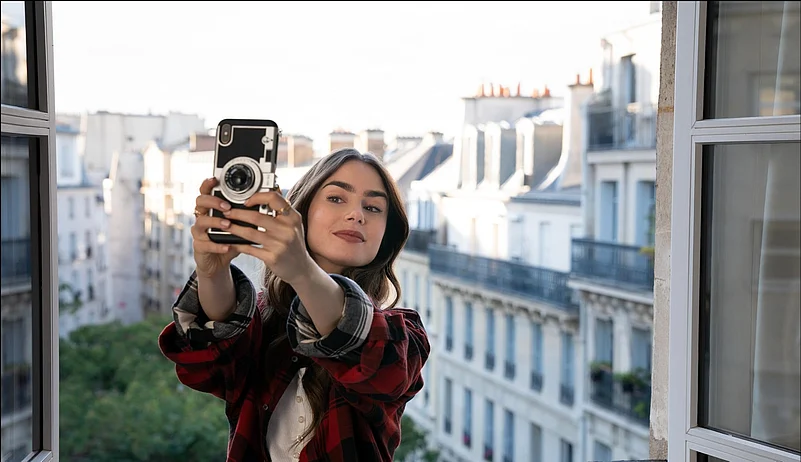 A still from Emily in Paris