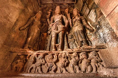 Shutterstock : Badami cave Temple