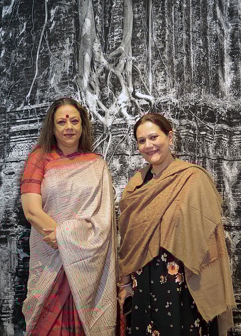Ina Puri with Nidhi Jain
