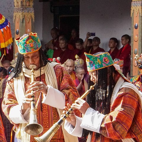 Musicians at the festival