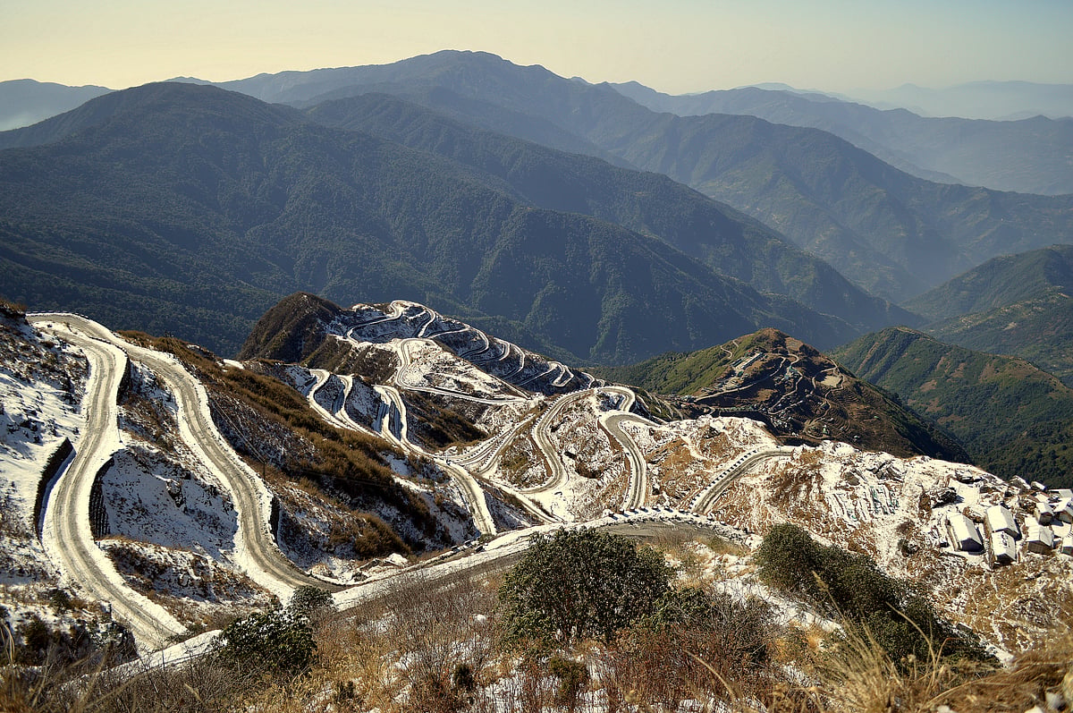 The roads of Sikkim