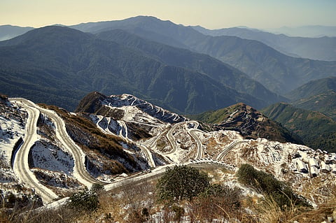 The roads of Sikkim