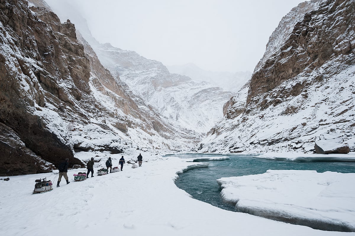 Zanskar River along the Chadar Trek - Shutterstock