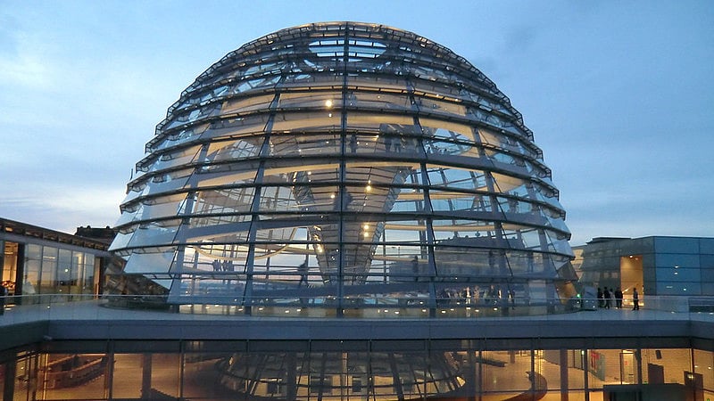 The incredible dome of the Reichstag