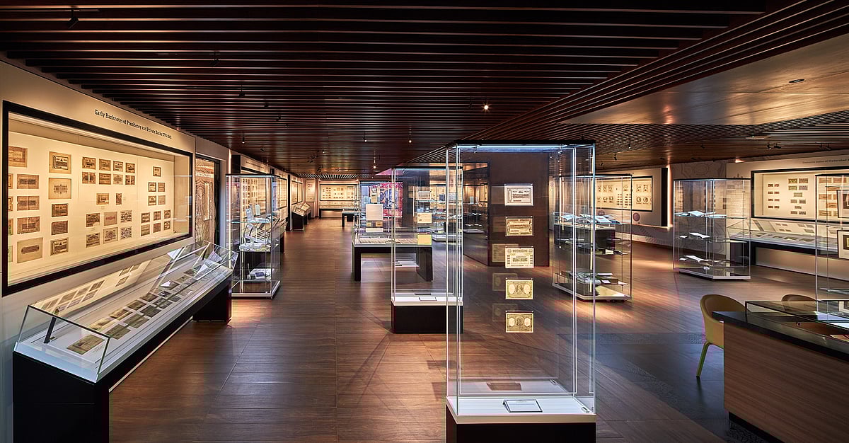 The climate-controlled Museum of Indian Paper Money in Bengaluru