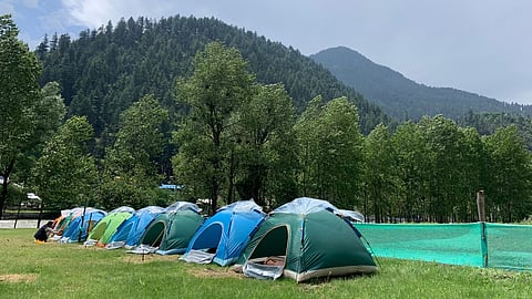 Camping out in Keran