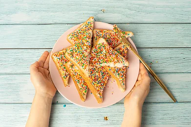 Shutterstock : Fairy Bread, a popular Australian dish