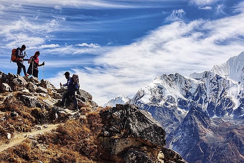 On the Langtang Valley Trek