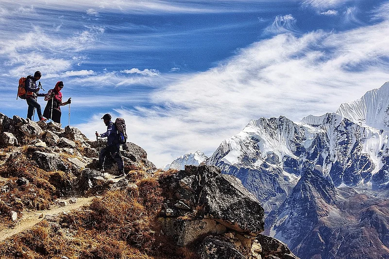 On the Langtang Valley Trek