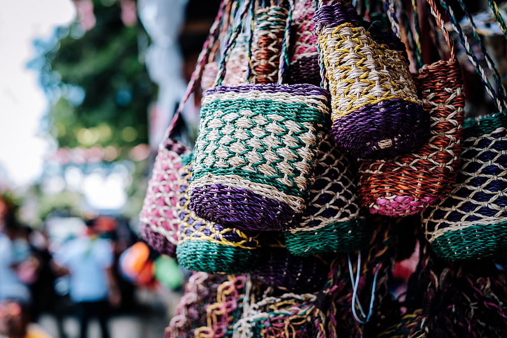 Banana fiber crafts