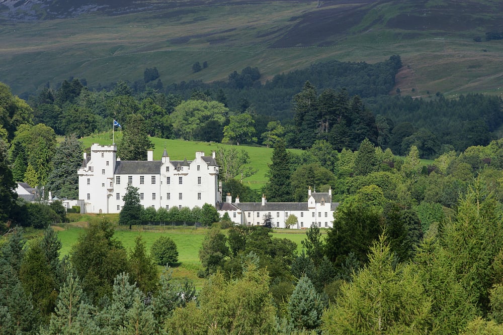 Blair Castle in Perthshire 
