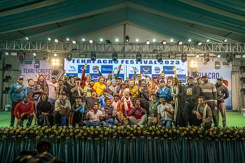 A shot of all the winners