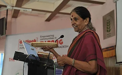 Jaya Jaitly is the founder and president of Dastkari Haat Samiti