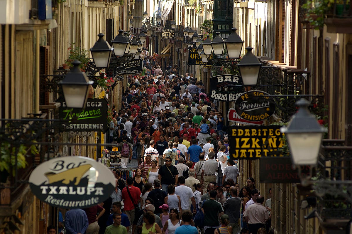 Old Town of Donostia. Saint Sebastian