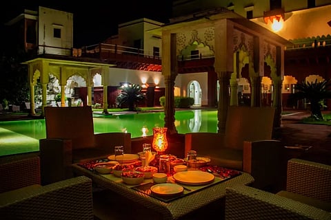 Amritara Chandra Mahal Haveli, Bharatpur