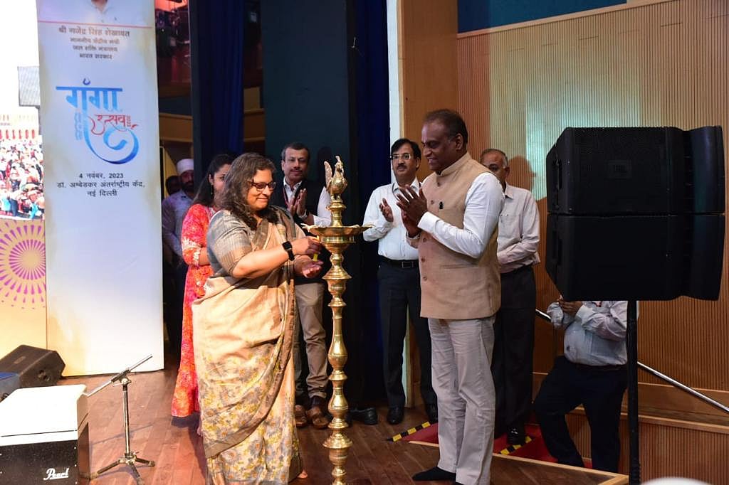 Debashree Mukherjee, Secretary of Do WR, RD & GR, Ministry of Jal Shakti, and G Asok Kumar, Special Secretary and Director General of NMCG inaugurated the event