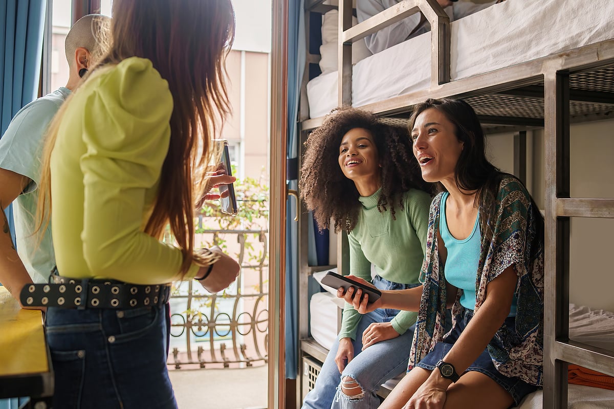 Hostels are great places to make new connections