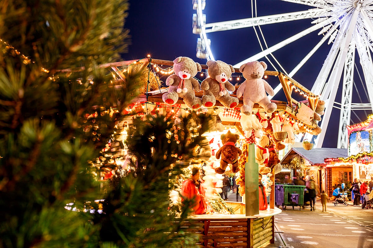 Hyde Park in Christmas