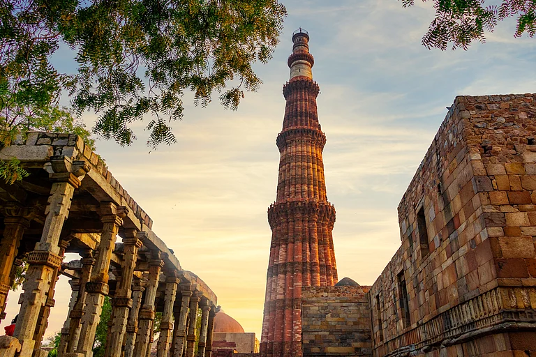 The Qutub Minar - tscreationz on Shutterstock