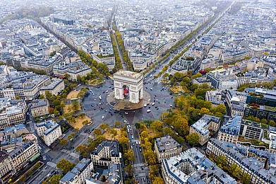 Shutterstock : Arc de Triomphe, France