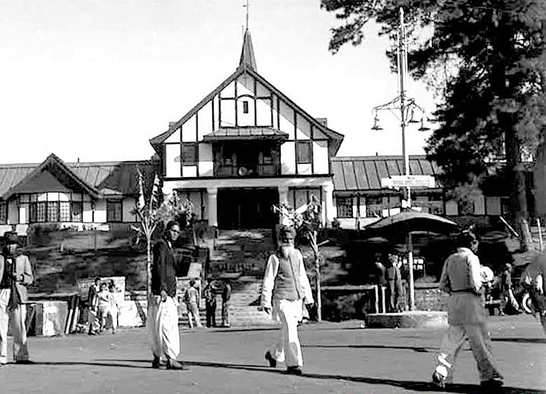 An old photograph of the Old Assembly building