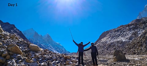 A glimpse of Rency Thomas's expedition