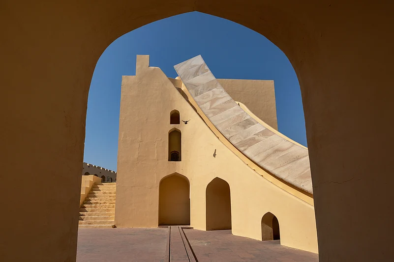 Jantar Mantar Observatory, completed in 1734, has an extraordinary collection of astronomical instruments