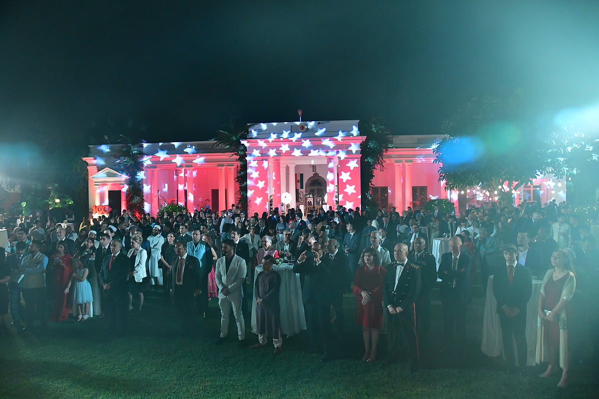 The evening saw agathering of eminent guests from around the world