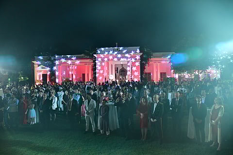 The evening saw agathering of eminent guests from around the world