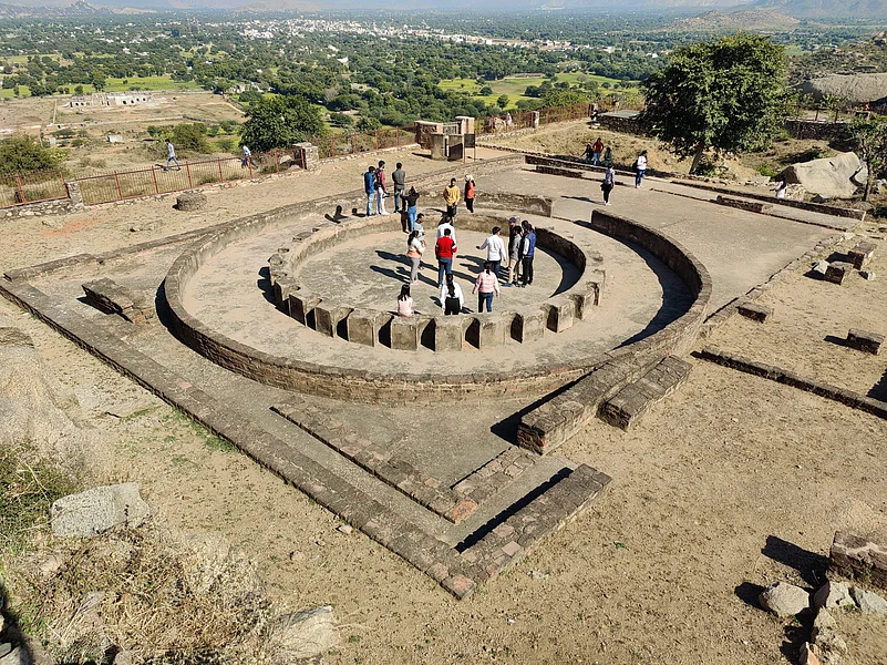 The Bairat Temple remains