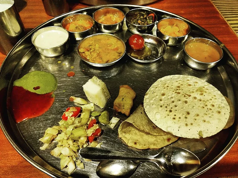 A thali from Sasuji