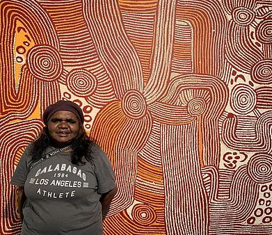 @thisisaboriginalart/Instagram : Artworks at the Cooee Aboriginal Art Gallery in Sydney