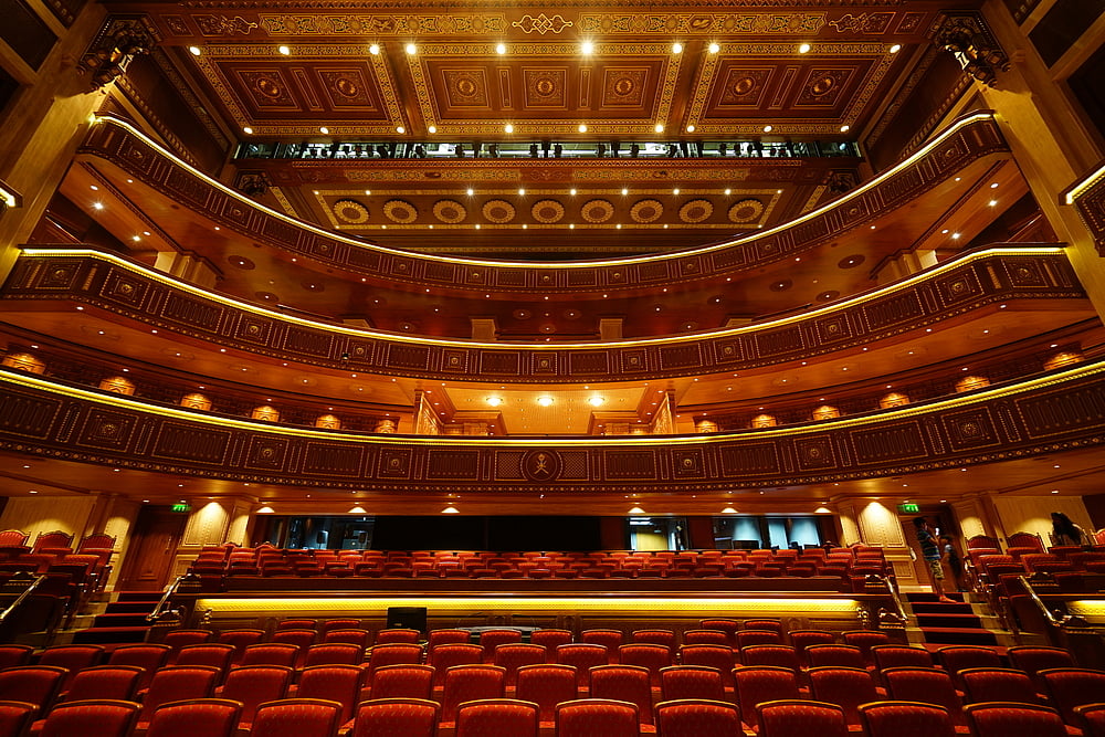 The Royal Opera House in Muscat