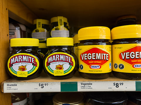 Vegemite was inspired by the British Marmite