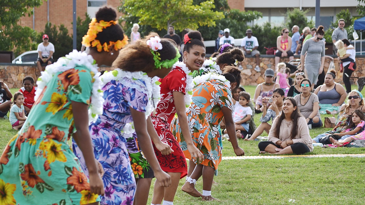 Dancers from Torres Strait Islands perform at Mabo Day festival