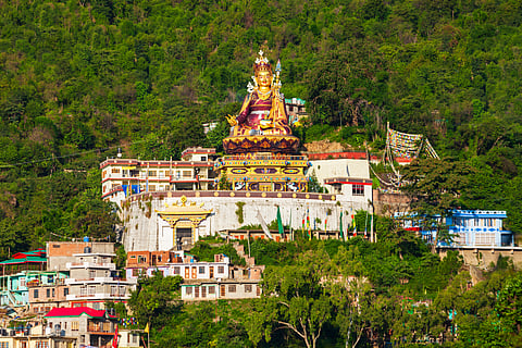 Guru Padmasambhava statue at Rewalsar