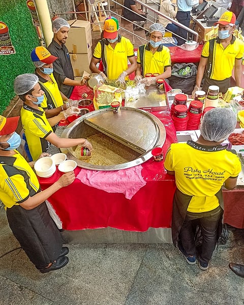 Pista House in Hyderabad sells pastries, cakes and bread