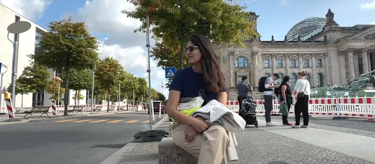 Visha Khandelwal/YouTube : Visha in Berlin