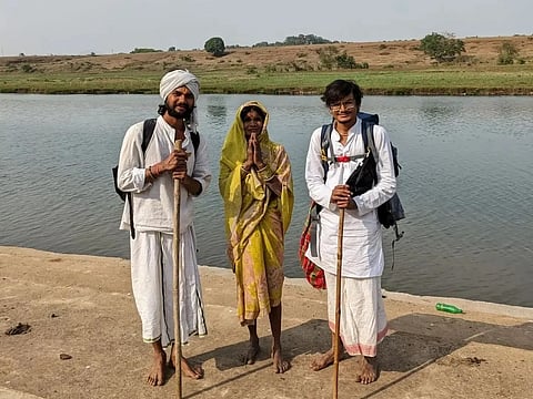 A glimpse of Raghu's ongoing Narmada expedition
