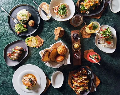 Tres : Jatin Mallick and Julia Carmen DeSa, crafted a 10-course dining experience that seamlessly blended local and global flavours