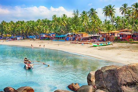 Beach shacks in Goa