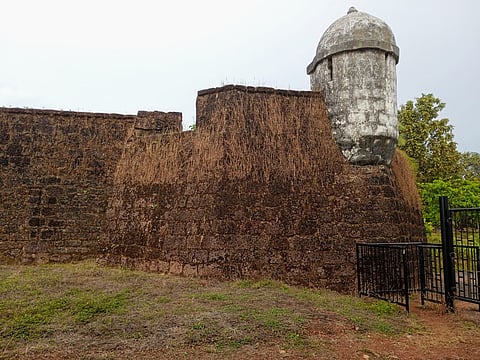 Visitors can explore the fort's architecture