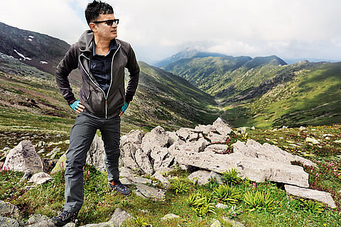Near Margan Pass that connects Kashmir to Wadwan in Jammu