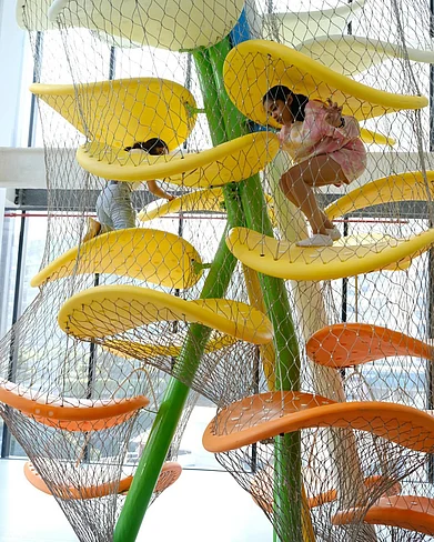 museumofsolutions/Instagram : Children playing inside the museum