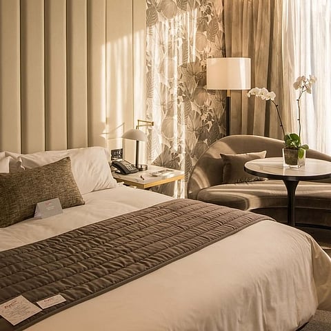 A luxury room in Emporium Hotel South Bank  