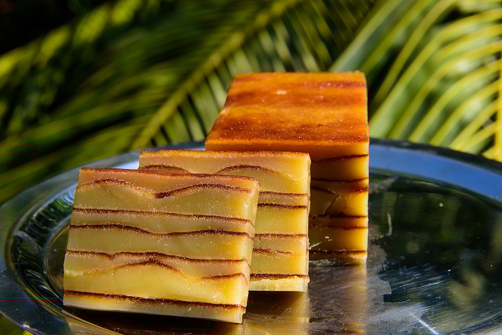 The traditional Goan Portuguese dessert,  bebinca