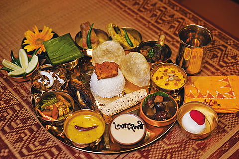 The Bhuri Bhoj Thali at Aaheli