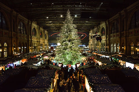 Christmas market at Zurich